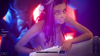 Subverse - elf and furry monster shark