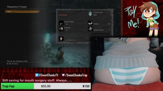 Sweet Cheeks Checks out Sekiro Shadows Die Twice (One Off)