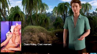 (Part 33) He fucks his girlfriend while her best friend watches ( porngame letsplay FRENCH