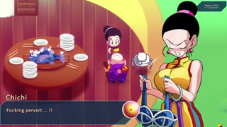 Kame Paradise 2 - Chi Chi gives Roshi a handjob - Part 5