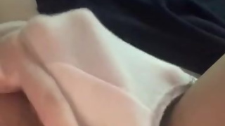 [Amateur video] I feel like I'm being watched ...! Soaked before shooting ♡ Masturbation while putti