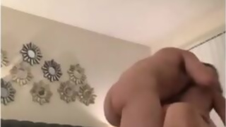 Tiny takes two cocks in her pussy