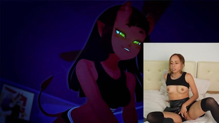 React: Meru the Succubus - Pantera_Nika #1