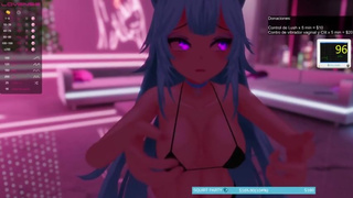 Vtuber mete hasta lo más profundo su dildo para gemir y gritar ???? | Pulpi_Ara Chaturbate 05/02/22
