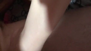 Cumshot after work Missionary POV closeup