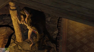 Mating Season | Big Cock Werewolf Monster | 3D Porn