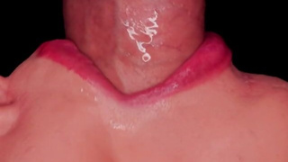 CLOSE UP: BEST Milking MOUTH made You CUM TWICE! Sensual FORESKIN Blowjob! Sucking UNCUT Cock! ASMR