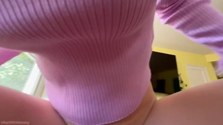 Stepmom Plays With Impatient Virgin