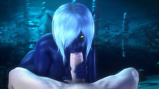 Dark elf Queen Nualia blowjob (noname55)