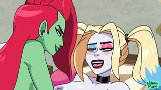 Harley Quinn and Poison Ivy Porn Parody 2