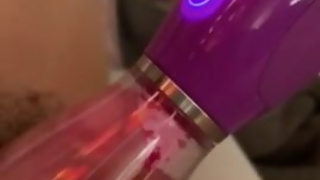 Cum 4 times w/ licker, sucker, pumps, and vibrators