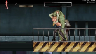 2d game about monsters and zombies (Parassite in city) insemination with zombies furry alien