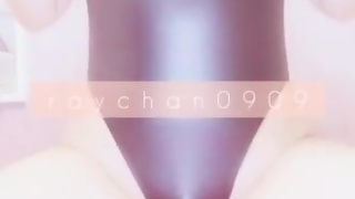 Waist swing nipple masturbation with lewd leotard