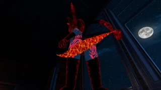 Sexy Tattoo Glowing Succubus Gives Virtual Lap Dance