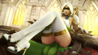 Warcraft priest Luna big ass fuck - (noname55)