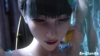 Stellar blade Eve got herself in a sticky situation