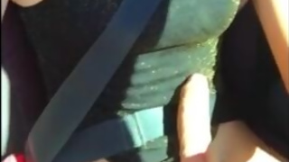 trans having fun at the lake and busting a load on a trail. gets naked.