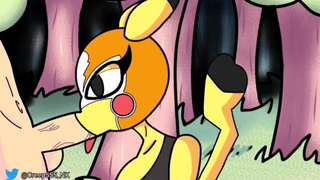 Pikachu Blowjob Cum (Pokemon parody)