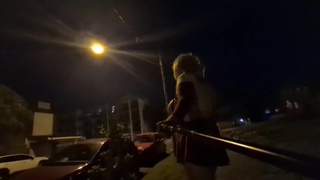 SISSY CHEERLEADER WHORE EXPOSED IN PUBLIC