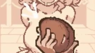 Coconut Shake Hentai Mobile Game 2D Pixel Art