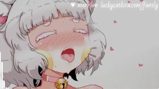 Erotic ASMR Cat Girl Gives You Breathy Kisses, Ear Licks, and Moans