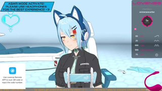 Anime AI whispers, teases, licks, sucks you off, all in ASMR!! (CB VOD 18-04-22)