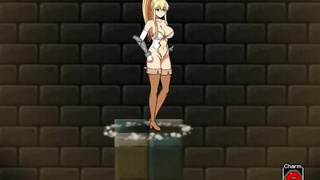 男性向 Hentai Game Lady Thief Test 女盜賊 小遊戲 黃油 試玩 alien furry insemination