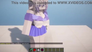 Minecraft jenny's modo with shaders