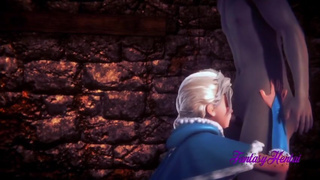 Frozen Hentai 3D - Elsa Have sex in his castle