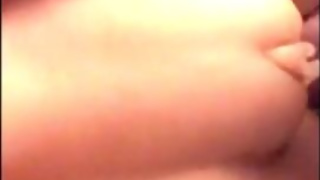 Daddy fuck like a dog and squirts on her toy Pussy