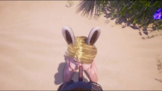Bunny girl POV animation