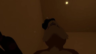 Kissing and Moaning in the Bath Tub