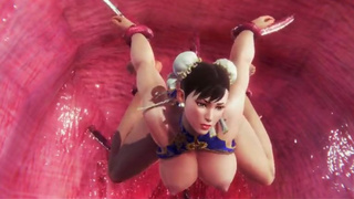 Chun-Li tries to fight something bigger than herself 1