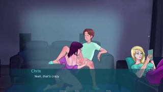 SexNote [v0.20.0d] [JamLiz] 2d sex game While the wife is on the phone, a friend is doing a blowjob