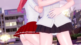 【KKS／MMD】"Trouble Maker" さくらみこ 星街すいせい【Hololive ホロライブ】