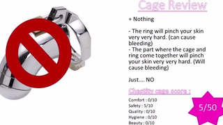 THE ULTIMATE CHASTITY CAGE REVIEW AND GUIDE VIDEO
