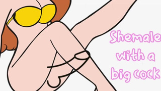 Sexy Shemale Brandy has a big cock and trains Georgie how to suck off sissies