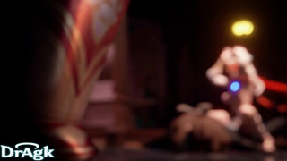 Nilou rides A Hilichurl Genshin Impact Hentai Dance 3D sex Porn