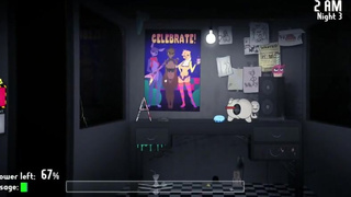 Five Nights At FuzzBoob's Furry FNAF girl in top hat