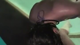 Pool BlowJob and Fucking Neighbors Love the View