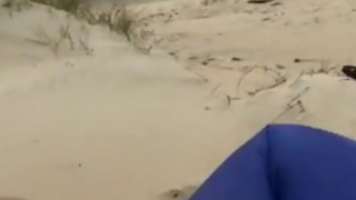 UltimateSlut Christophe NUDE BEACH PART 14 PUBLIC MASTURBATION