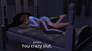 Mega Sims- Stranger fucks cheating wife, and her daughter (Sims 4)