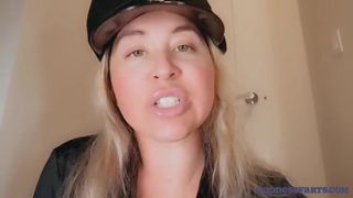 THE FART POLICE - EXTENDED PREVIEW- FART FETISH - BIG BOOTY PAWG FARTS - FULL CLIP ON MY SITE