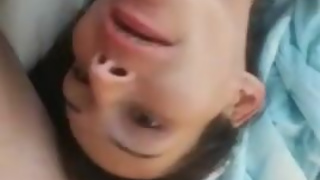 Jas in sexy lace makes Cyrus grow throbbing and huge. Blindfolds, electro, and massive cock