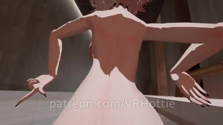 Slut Special Spa Love Massage Room Choker Personal Pool Blowjob Fucking Pink Hair POV Lap Dance