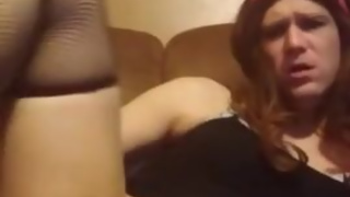 Sissy CD Futah Smoking and Toying