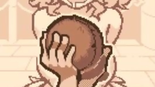 CocoNut Shake [Pixel Hentai game] Huge breast milking on the beach