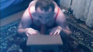 messy blow job traning-fuck my throat