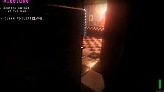 Fap Nights At Frenni's Night Club [ Hentai Game PornPlay ] Ep.13 golden masturbation scene