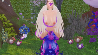 PERVERTED FAIRY IS REPAIRED AND HUMILATION BY LUSTFUL TENTACLES (HARDCORE COMPILATION)